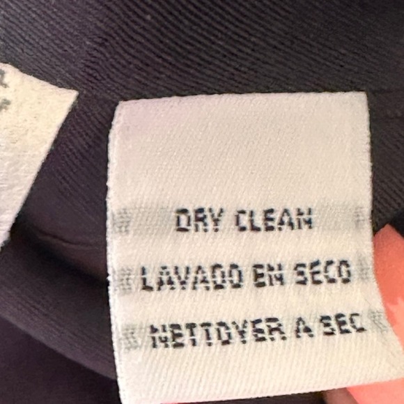 JONES NEW YORK VTGE Navy Velvet Collar Double Breasted Blazer SZ 8 Gold Buttons - Picture 11 of 15